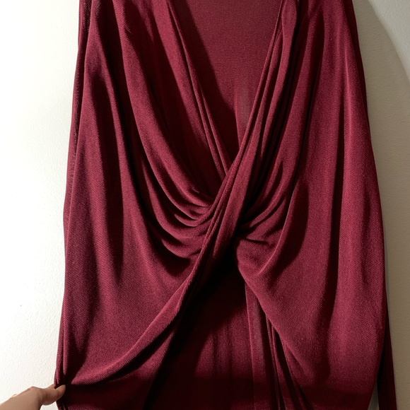 Urban Outfitters Silence + Noise Burgundy Top - Picture 2 of 6
